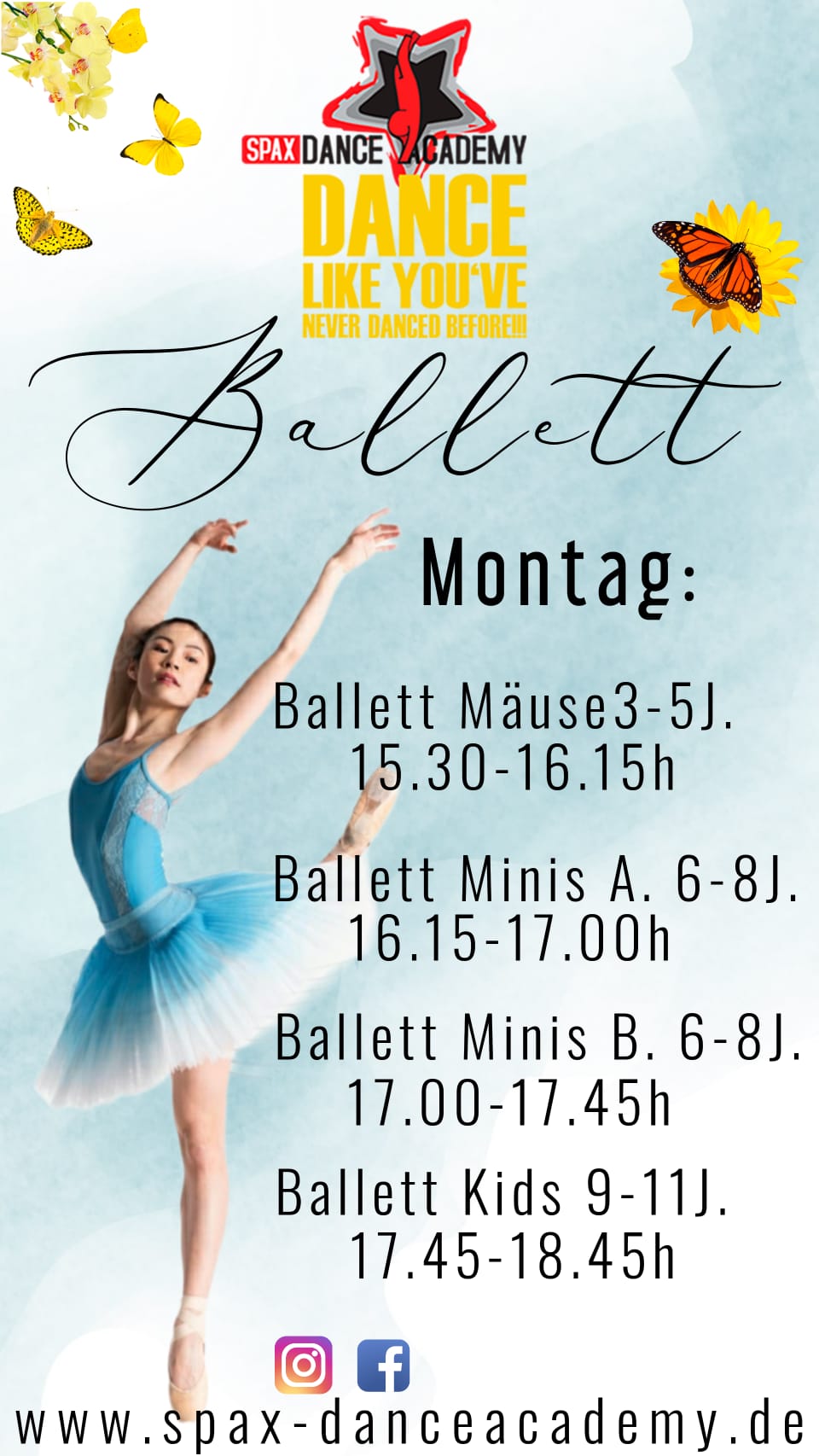 Poster - Ballet und Modern
